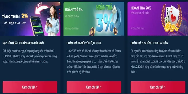 Tổng quan các loại khuyến mãi tại pk8